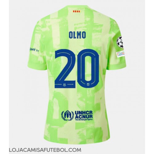 Camisa de Futebol Barcelona Dani Olmo #20 Equipamento Alternativo 2024-25 Manga Curta